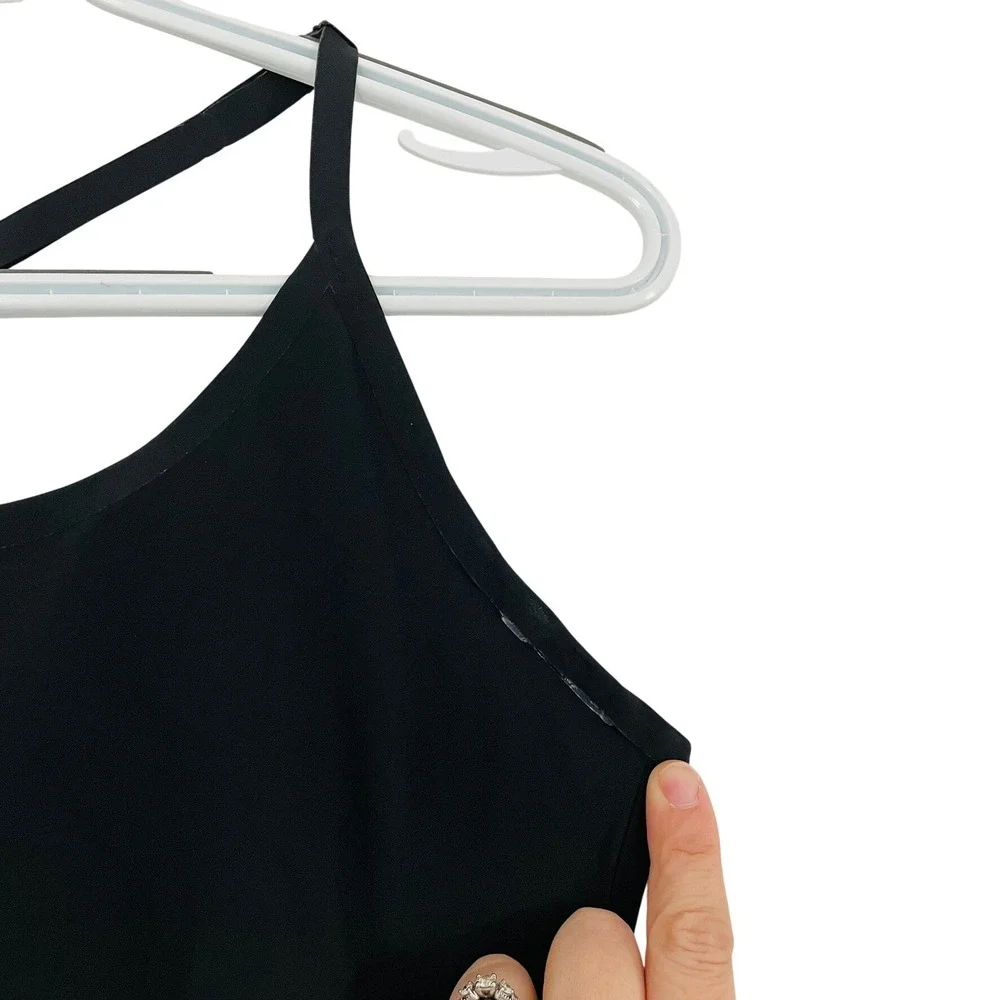 Outdoor Voices Black Exercise Dress Women Small Built-in Shorts Activewear Small
